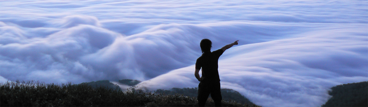 ニセコアンヌプリ山頂の雲海